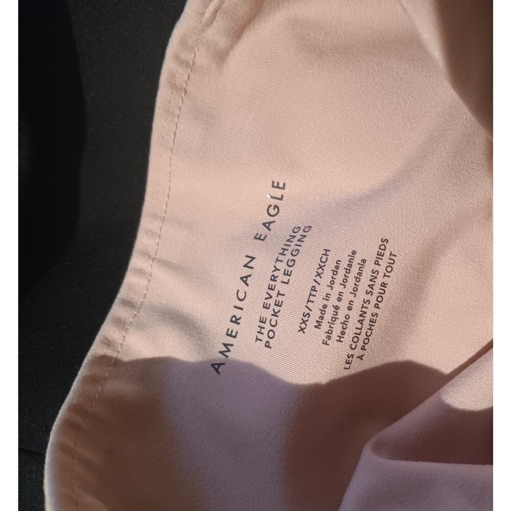 American Eagle The Everything Pocket Legging Pastel Rose Pink Women’s XXS High - Picture 5 of 6